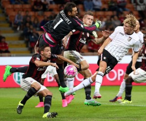 Soccer: Serie A; Milan-Palermo