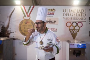Daniele Cazzato_vincitore Olimpiadi Gelato mediterraneo