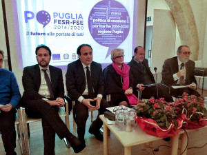 2017-02-10 Lecce presentazione POR 2014-20 con Capone, Leo e Negro -00001